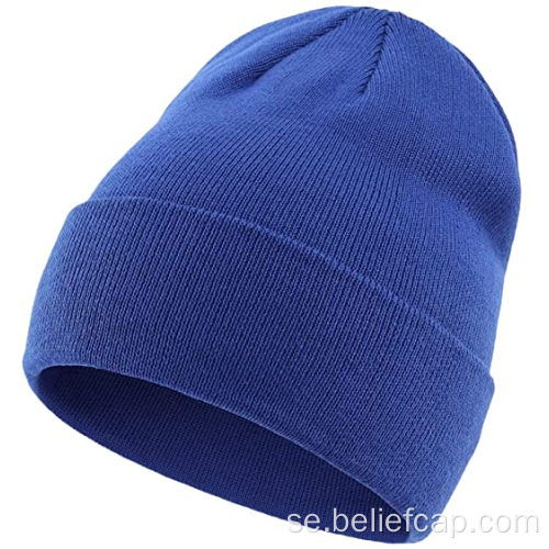 Söta stickade mössa hattar för kvinnliga män